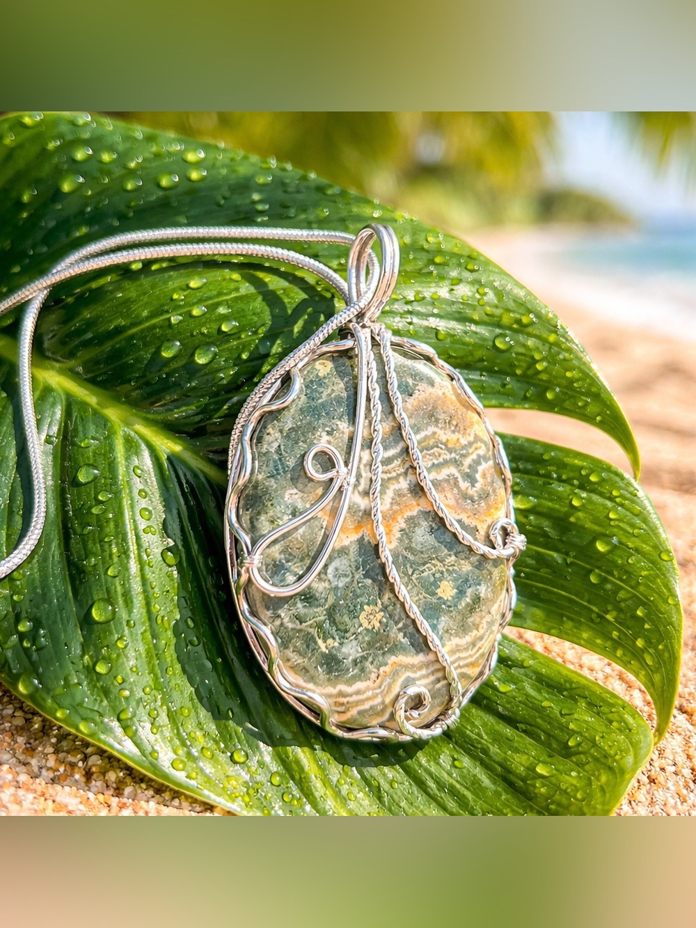 NEW! Ocean Jasper Necklace
